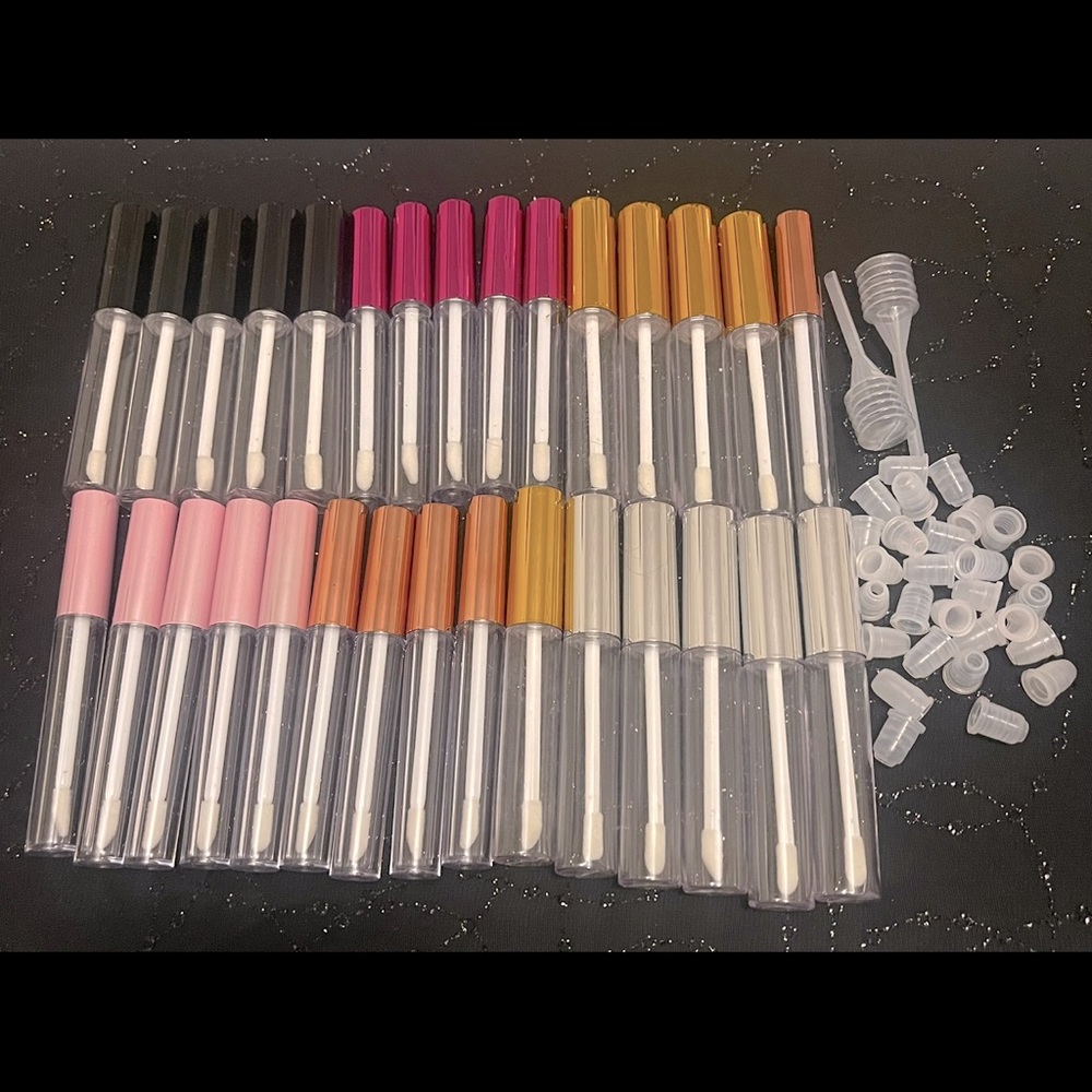 Empty lipstick tubes